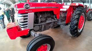 1968 Massey Ferguson 178 Multi Power 41 Litre 4Cyl Diesel Tractor 73 HP [upl. by Einna]