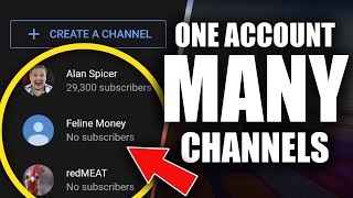 How To Create Multiple YouTube Channels Under One Email Account [upl. by Farmer333]