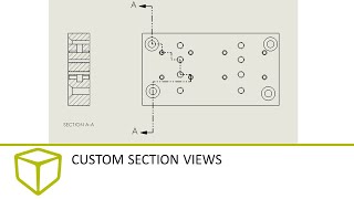 SOLIDWORKS Tutorial  Custom Section Views [upl. by Beilul]