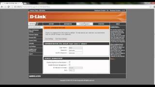 Dlink Router HowToHow to Configure Remote Management on your wireless router [upl. by Dibri680]