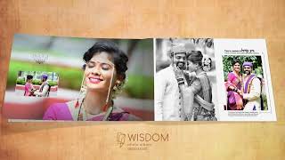 Wedding album design l 12 x 36 weddingalbum wisdomdesign albumdesign jagnyalapankhfutale [upl. by Koren]