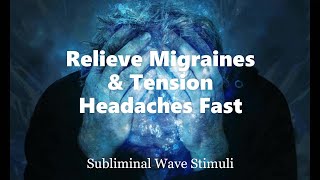 Fast Migraines Relief  Tension Headaches  Neck pain [upl. by Eadwine]