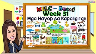 WEEK 31  MGA HAYOP SA KAPALIGIRAN  MGA PANGANGAILANGAN NAITUTULONG AT PANGANGALAGA NG MGA HAYOP [upl. by Analli]