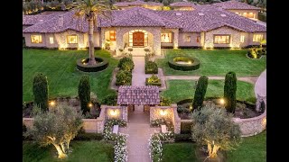 World Class Architectural Masterpiece Mediterranean Mansion in Rancho Santa Fe California [upl. by Nirtiac]