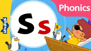 Phonics Song  Letter Ss  Phonics sounds of Alphabet  Nursery Rhymes for Kids [upl. by Ogilvie]