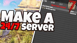 How To Make A Dedicated 7 Days To Die Server in 2023 [upl. by Bilak]