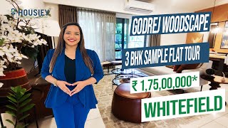 Godrej Woodscape Budigere Cross  3 BHK Sample Flat Tour  Godrej Whitefield Bangalore [upl. by Everard]