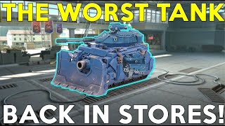 WOTB  THE WORST TANK IS BACK FOR SALE [upl. by Wren]