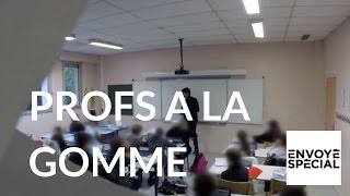 Envoyé spécial Prof à la gomme  3 novembre 2016 France 2 [upl. by Wilie]