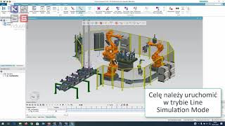 Process Simulate Virtual Commissioning  wirtualne uruchomienie stanowiska zrobotyzowanego [upl. by Sanjay268]