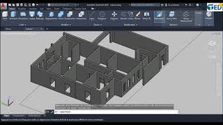 AutoCad 3D partie 1 [upl. by Ahsrav226]