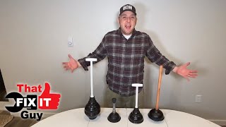 Types of Plungers and How They Work [upl. by Malley100]