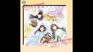 Fukashigi no Carte  Bunny Girl ED anime Seishun Buta Yarou BunnyGirl Senpai Lyrics [upl. by Nerol]