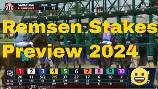 Aqueduct 2024 Remsen Stakes A Preview [upl. by Mcleroy918]