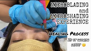 Microblading and Microshading  Healing process  What to Expect [upl. by Tzong243]