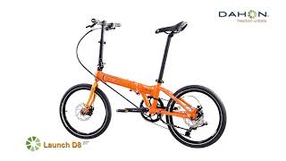 DAHON Launch D8 2022  20 inch folding bike [upl. by Ellis]