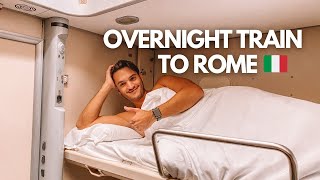 Italy Overnight Train from Sicily to Rome 🇮🇹 Trenitalia Deluxe Sleeper [upl. by Yasdnyl637]