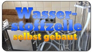 Wasserstoff Zelle selber bauen mit Knallgastest getestet HHO DryCell [upl. by Jorgenson]