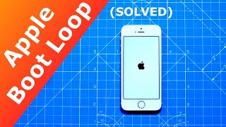 iPhone Stuck on Boot Loop EASY SOLUTION [upl. by Balch575]