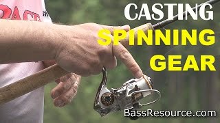 How To Cast A Spinning Reel For MORE Distance amp Accuracy [upl. by Fates]