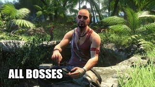 Far Cry 3  All Bosses With Cutscenes  Endings HD 1080p60 PC [upl. by Barthel]