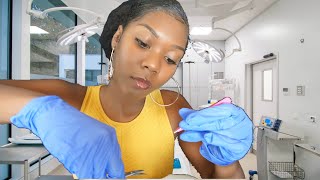 ASMR Doctor Role Play Surgically Removing your Lipoma [upl. by Eybba]