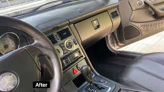 MB SLK R170 Before amp After Interior Makeover [upl. by Sheng]