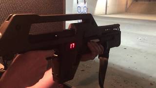 M41A Pulse Rifle live fire with working ammo counter [upl. by Tillio]