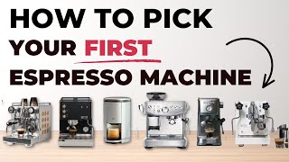 How To Buy Your FIRST Espresso Machine EVER [upl. by Aelahc]