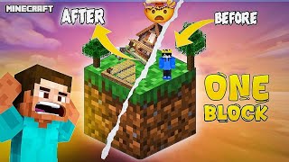 Time To Upgrade My One Block World  Minecraft Live 🔥 [upl. by Bergstein]