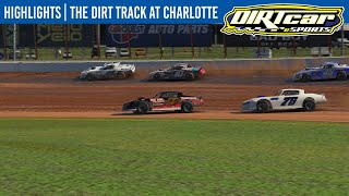 DIRTcar eSports Street Stocks The Dirt Track at Charlotte January 19 2022  HIGHLIGHTS [upl. by Dranreb244]