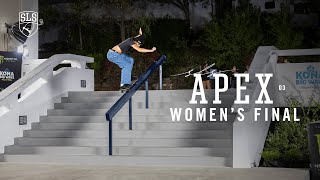 SLS APEX 03 Womens FINAL [upl. by Adnalor]