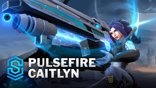 Pulsefire Caitlyn Wild Rift Skin Spotlight [upl. by Gregorius579]