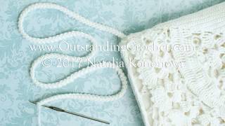 Crocheting Romanian Cord [upl. by Hesler]