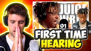 HES REALLY FREESTYLING  Juice WRLD  Fire In The Booth Freestyle First Reaction [upl. by Eatnoed613]