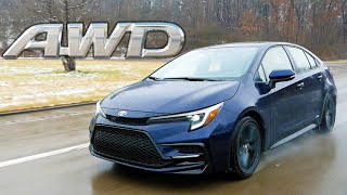 Review 2024 Toyota Corolla Hybrid AWD  Likable but Hard to Justify [upl. by Garihc]