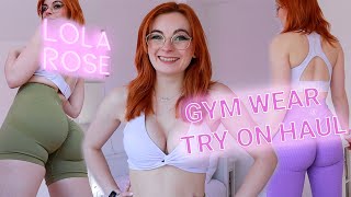 SEXY gym wear try on haul [upl. by Isman]