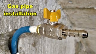 A2Z Construction  How is LPG pipe installed  Part 14 [upl. by Eseneg735]