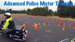 Police Advanced Motor School TrainingMotorcycle OfficersWashington State Patrol Academy [upl. by Idnar662]