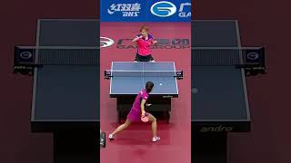 What a rally 🔥🔥🔥 tenisdemesa pingpong tabletennis [upl. by Ahsia472]