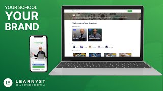 Sell Courses Online From Your Own Branded Website amp Apps  Learnyst [upl. by Gloriana]