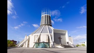 Liverpool Metropolitan Cathedral bells ringing on A Sunday After noon [upl. by Menell517]