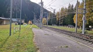 Durchfahrt des EuroCity 114 quotWörtherseequot am 30102023 in der Hst Tauerntunnel [upl. by Areivax793]