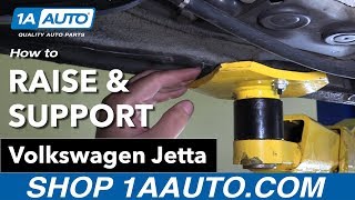 How to Raise amp Support 1118 Volkswagen Jetta [upl. by Ahsenroc]