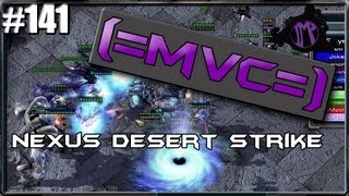 MVC Starcraft 2 Custom Games Nexus Squadron Strike [upl. by Mcgrody]