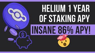 INSANE 86 Helium HNT Staking Results After 1 YEAR OF STAKING Price Prediction Solana [upl. by Karlis237]