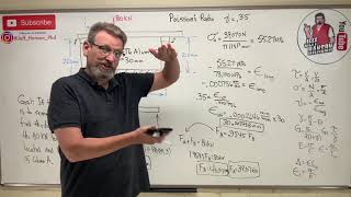 Mechanics of Materials Lesson 14  Poisson’s Ratio Example Problem Using Strain [upl. by Acinorrev]