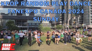 KPOP IN PUBLIC KPOP RANDOM PLAY DANCE  SUNDAY FANEXPO CANADA 2024 [upl. by Nafets621]