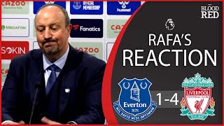 We Made Mistakes Against a Top Side  Benitez PostMatch Press Conference  Everton 14 Liverpool [upl. by Nnahteb729]