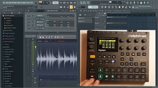 FL Studio  Digitakt workflow Tutorial and demo [upl. by Bowles244]